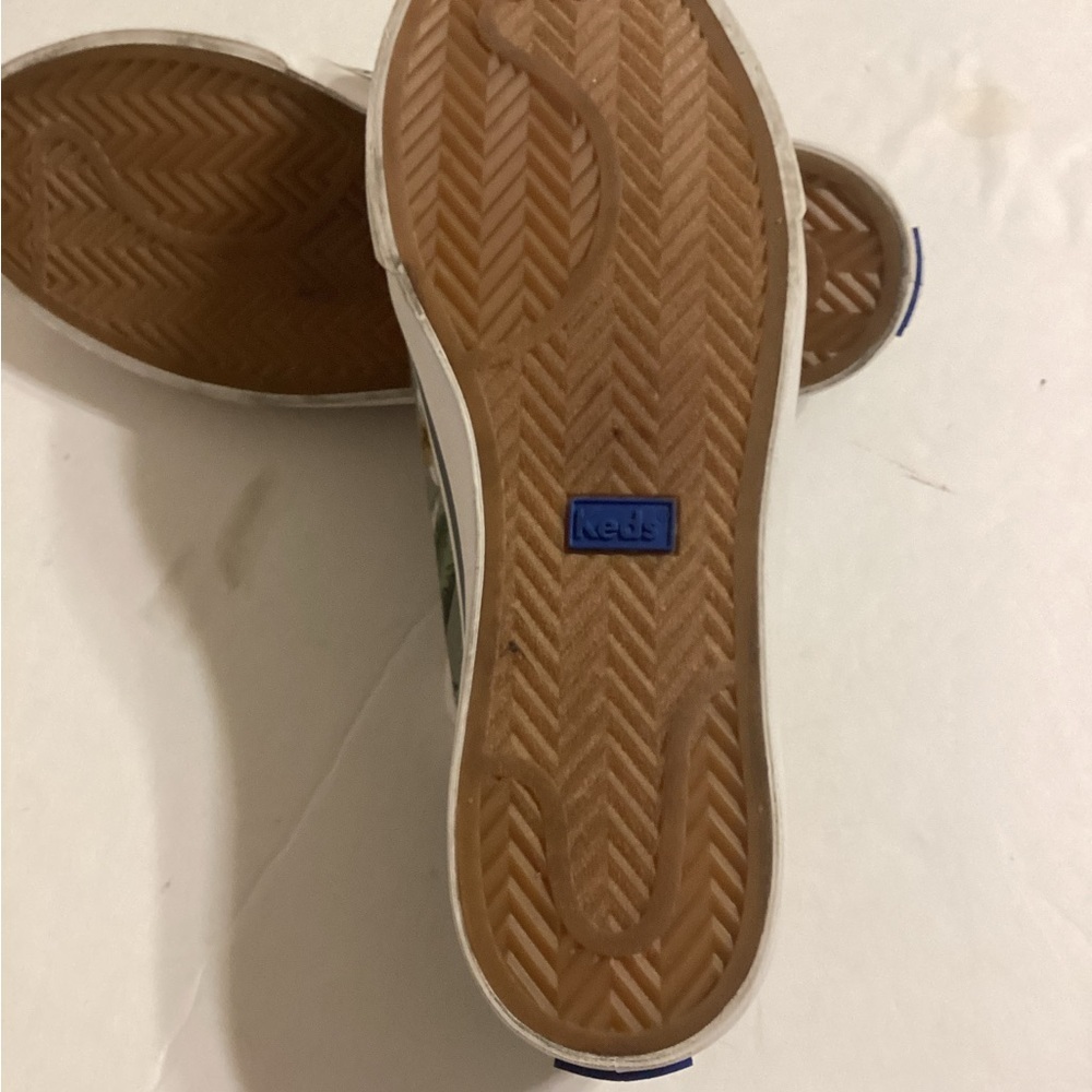 Keds Jump Kick Tropical Sneakers Size 6 Like New - Picture 6 of 7